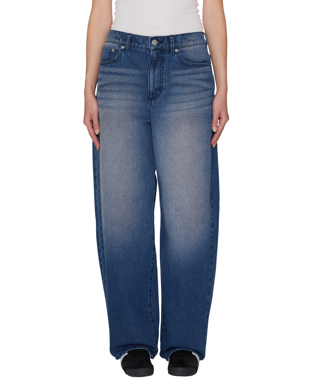 OBEY ALLYSA 5 POCKET DENIM VINTAGE PURPLE 