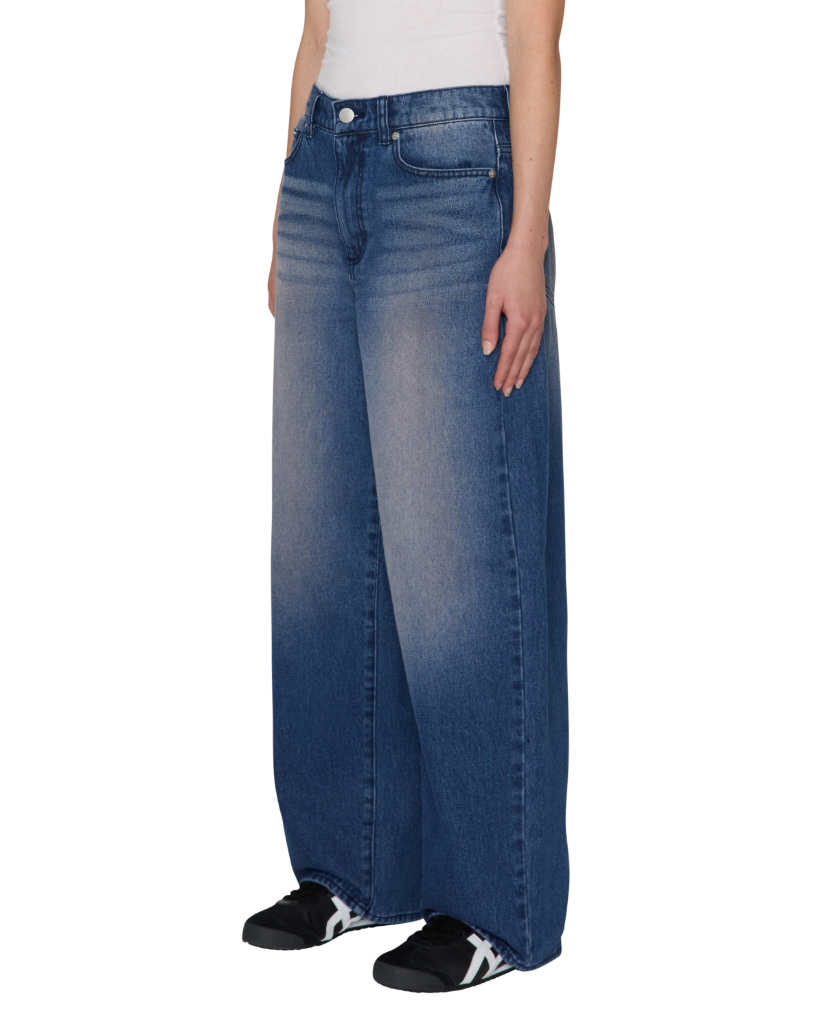 OBEY ALLYSA 5 POCKET DENIM VINTAGE PURPLE 