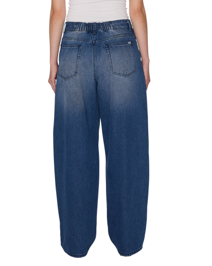 OBEY ALLYSA 5 POCKET DENIM VINTAGE PURPLE 