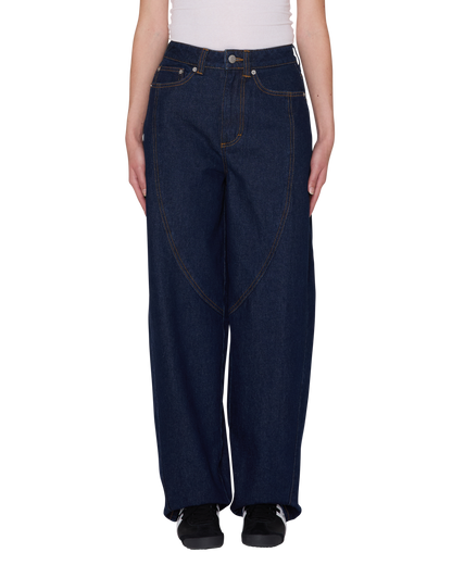 OBEY NANA DENIM RINSE INDIGO