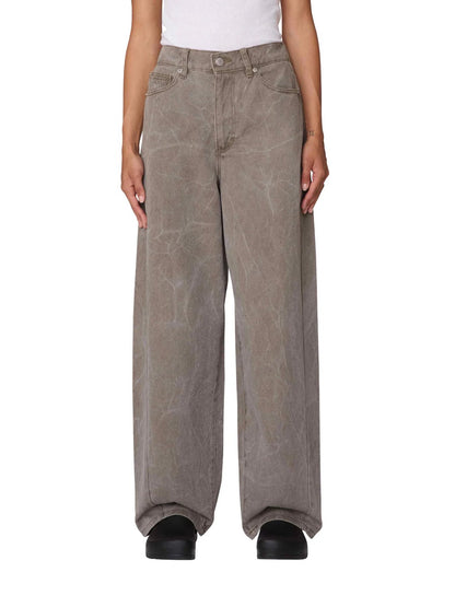 OBEY DONOVAN 5 POCKET PANT MAJOR BROWN WRINKLE WASH 