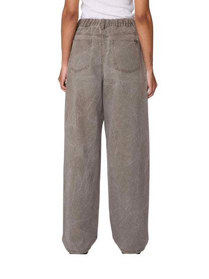 OBEY DONOVAN 5 POCKET PANT MAJOR BROWN WRINKLE WASH 