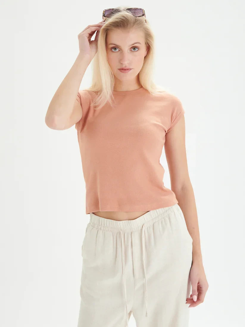 24COLOURS LINEN PANT BEIGE