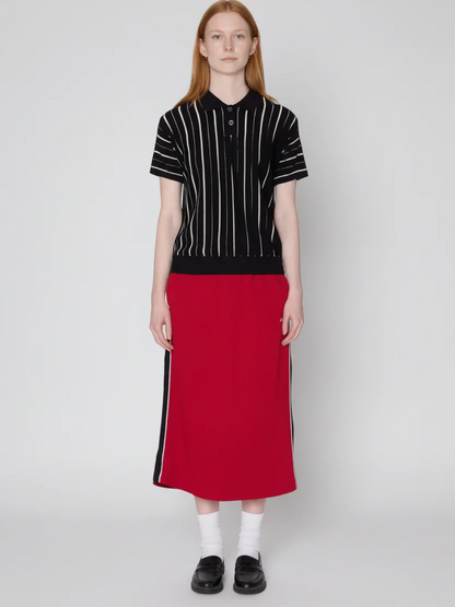 ARLO STRIPE POLO SWEATER