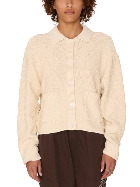 OBEY SWEET MARIE CARDIGAN NATURAL