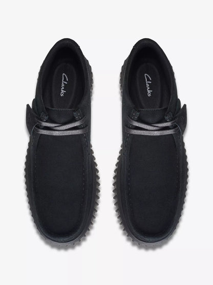 CLARKS TORHILL HI BLACK SUEDE