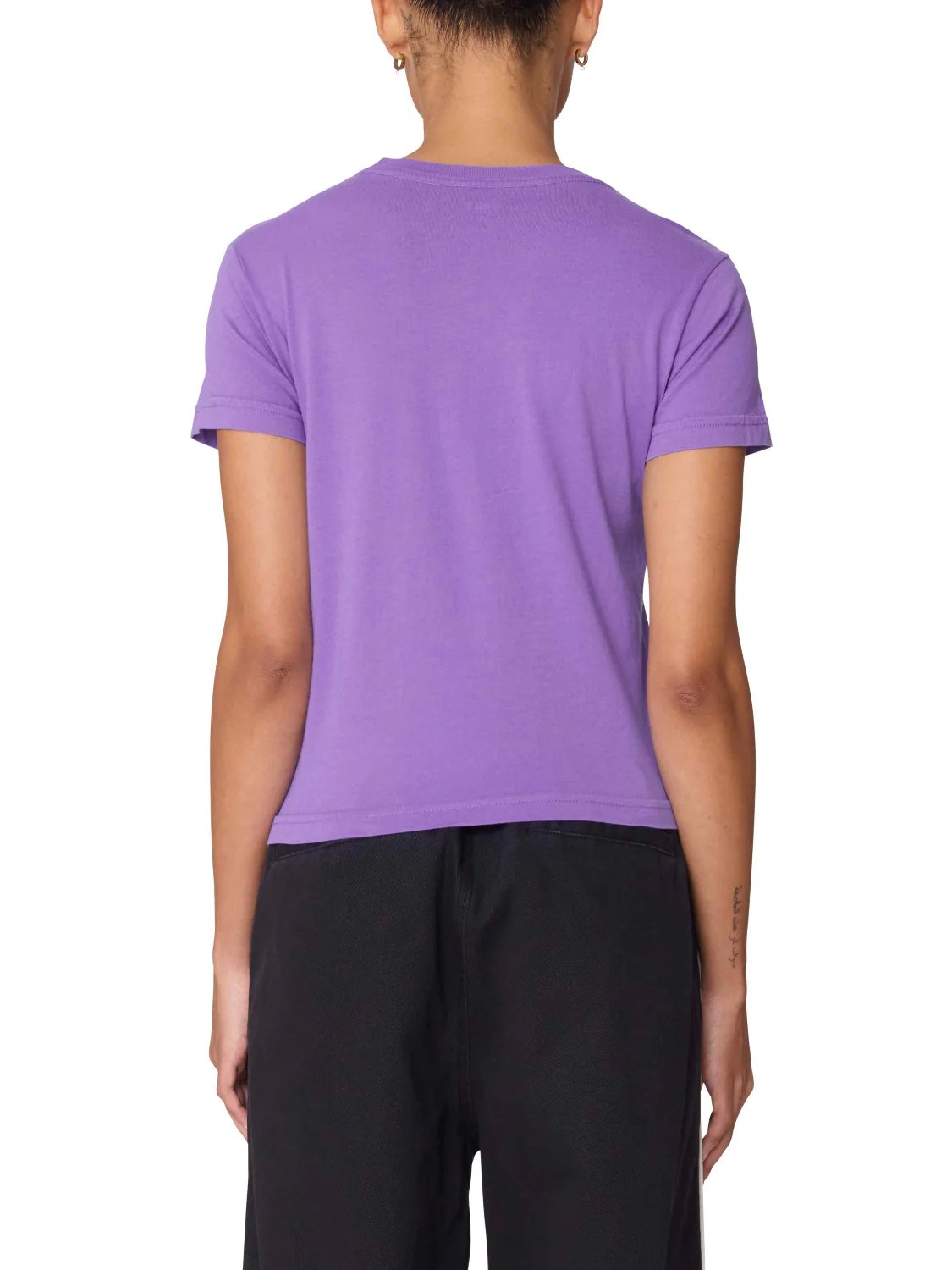 OBEY ENGLISH SPOT BUNNY T-SHIRT PURPLE OPULENCE 
