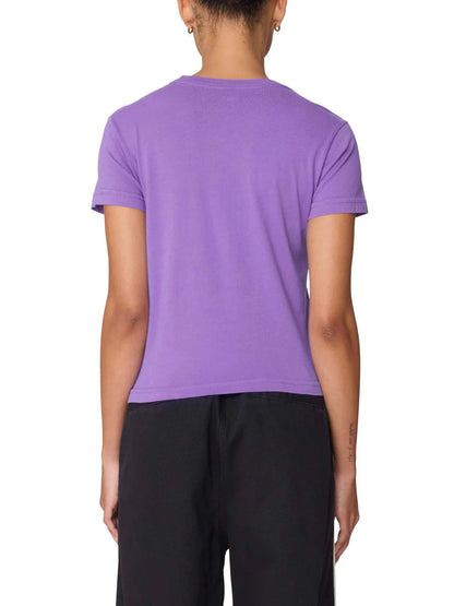 OBEY ENGLISH SPOT BUNNY T-SHIRT PURPLE OPULENCE 