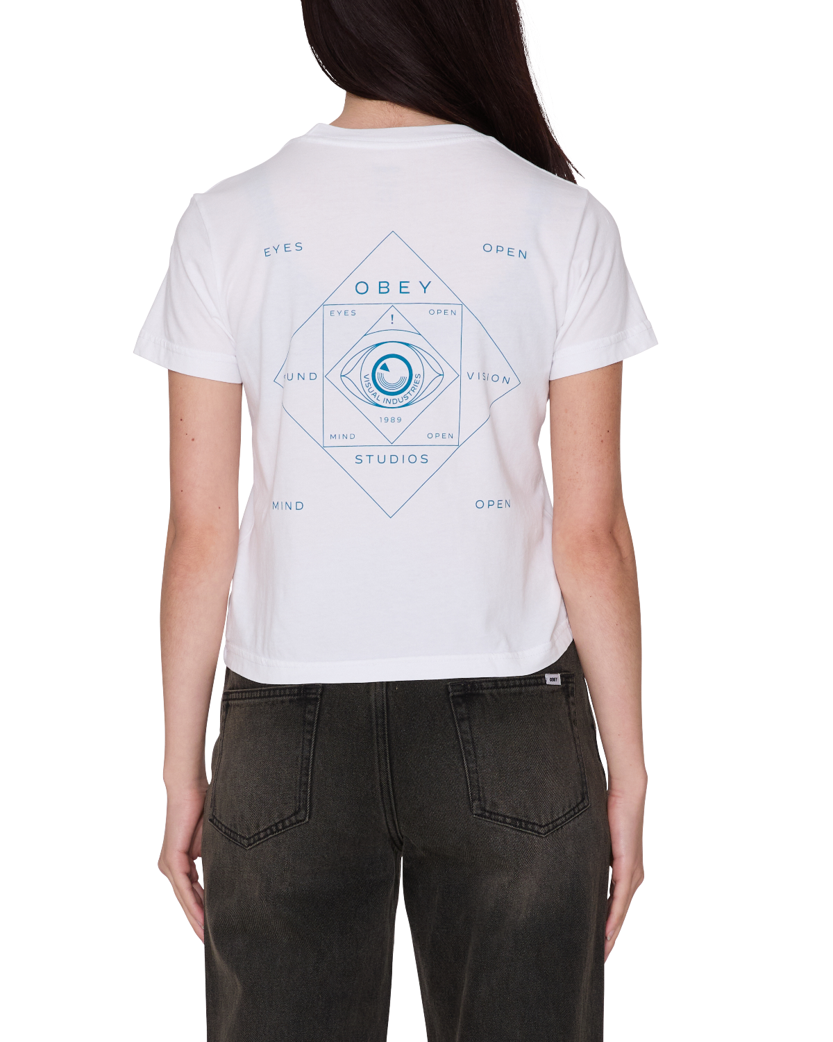 OBEY SOUND AND VISION T-SHIRT WHITE 
