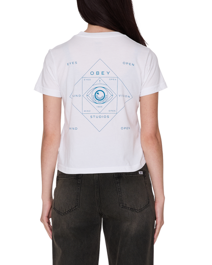 OBEY SOUND AND VISION T-SHIRT WHITE 