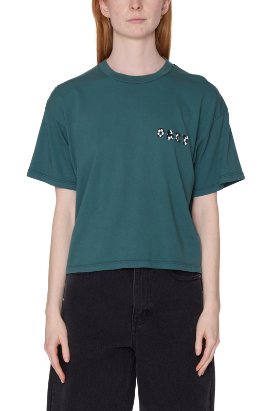 OBEY FORGET ME NOT T-SHIRT JASPER GREEN 