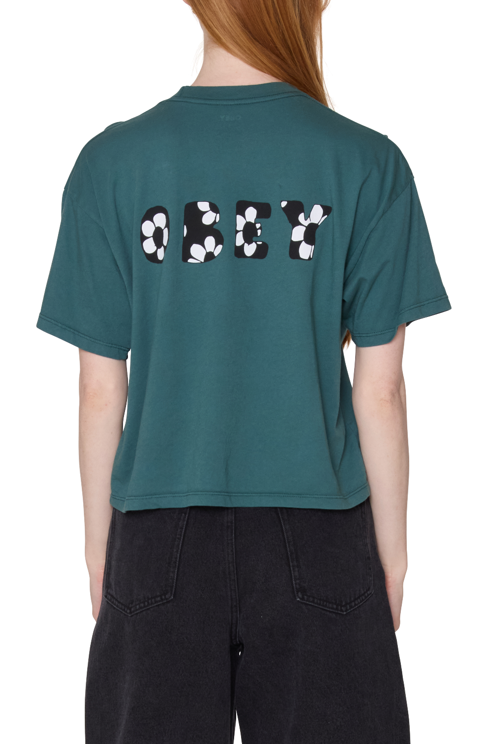 OBEY FORGET ME NOT T-SHIRT JASPER GREEN 