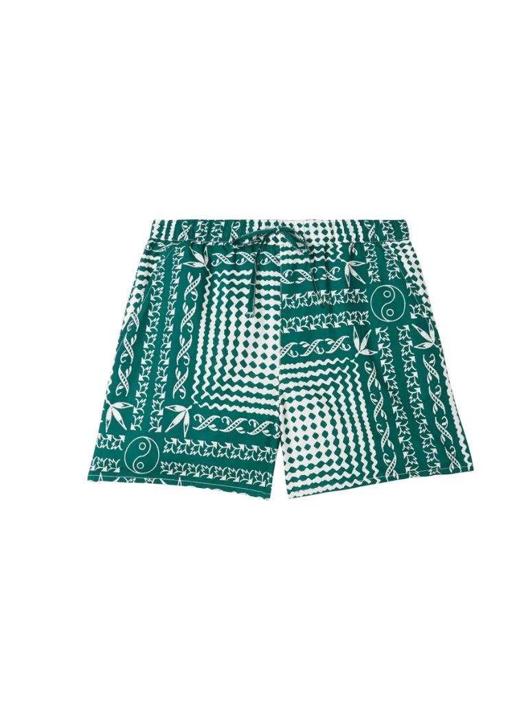 OBEY ANGELICA BANDANA SHORT AVENTURINE GREEN 