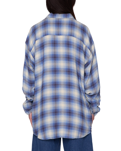 OBEY ZELIA SHIRT BLUE MULTI 