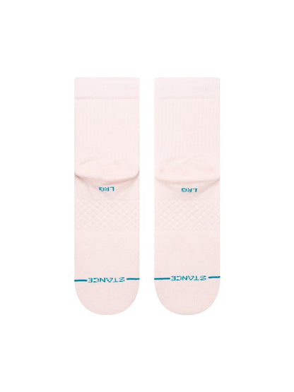 STANCE ICON QTR SOCKS PINK