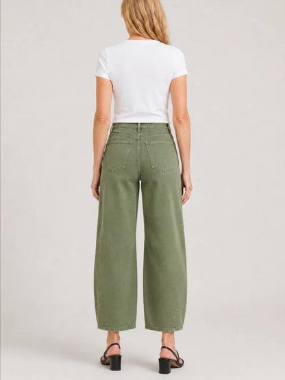 OLIVER LOGAN ELMORE HORSESHOE LEG OLIVE GREEN 