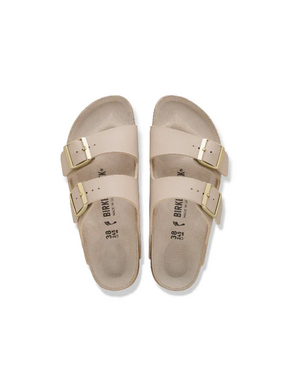 BIRKENSTOCK ARIZONA BIRKO-FLOR SANDCASTLE/OYSTER