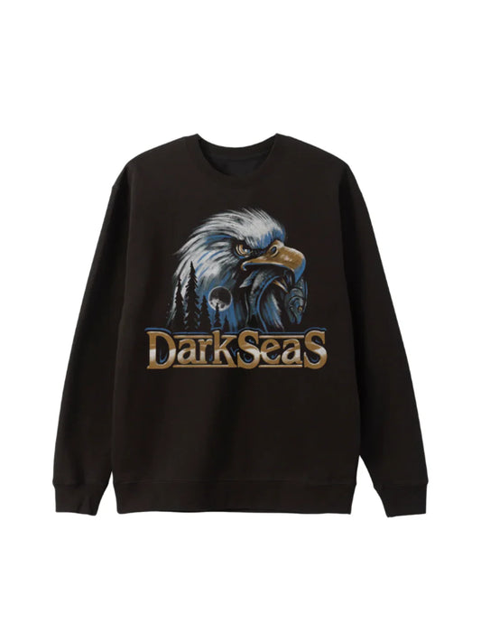 DARK SEAS FREEDOM CALL CREWNECK ASPHALT 