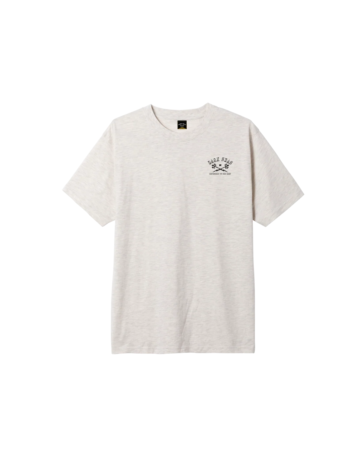 DARK SEAS PERILOUS MINERAL T-SHIRT HEATHER OATMEAL 