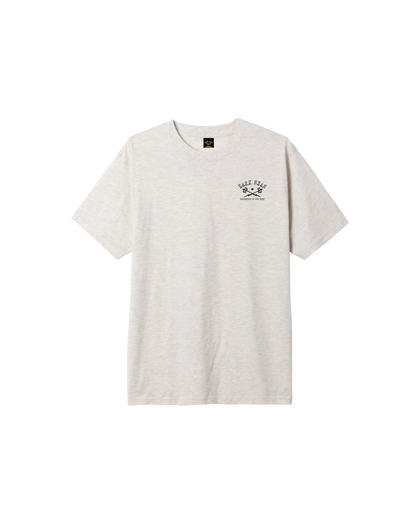 DARK SEAS PERILOUS MINERAL T-SHIRT HEATHER OATMEAL 