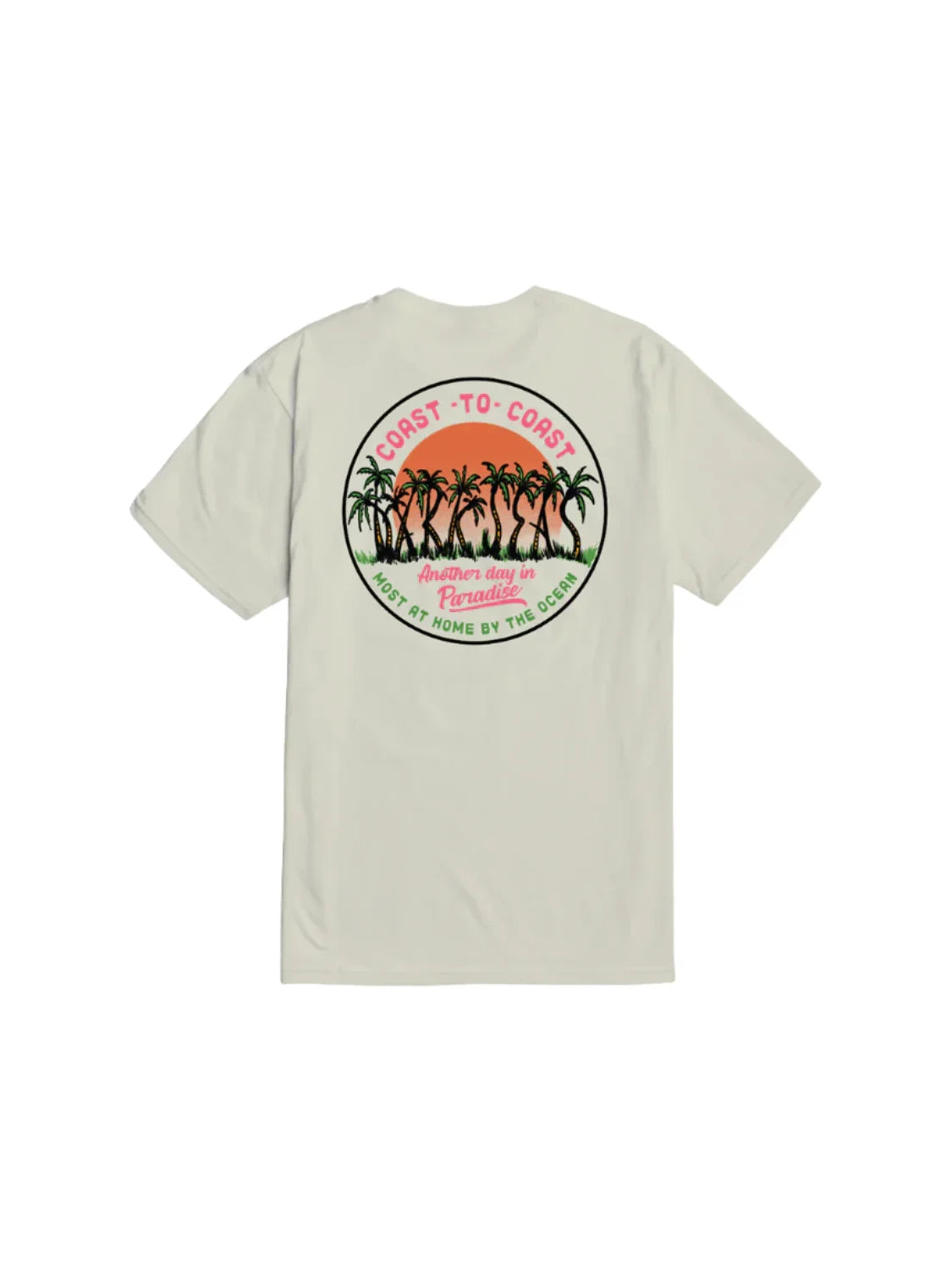 DARK SEAS ANOTHER DAY PREMIUM T-SHIRT CREAM 