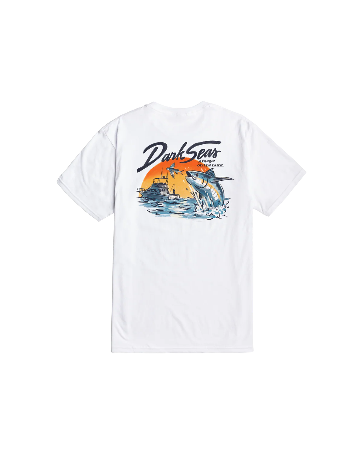 DARK SEAS IN PURSUIT PREMIUM T-SHIRT WHITE 
