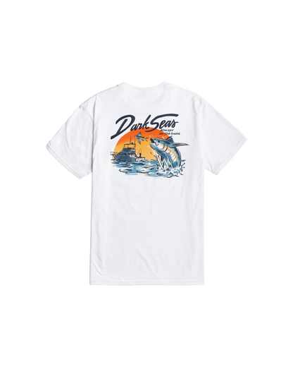 DARK SEAS IN PURSUIT PREMIUM T-SHIRT WHITE 