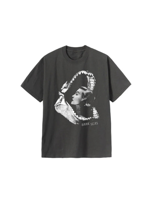 DARK SEAS VICTORIA HW T-SHIRT VINTAGE BLACK
