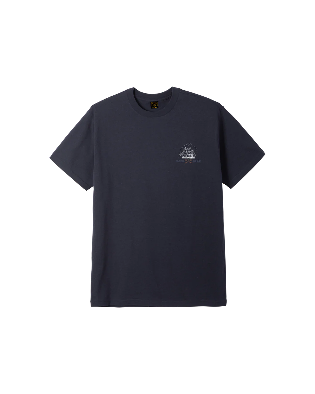 DARK SEAS ARMADA BLENDED T-SHIRT HEATHER NAVY