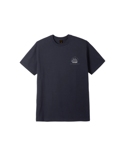 DARK SEAS ARMADA BLENDED T-SHIRT HEATHER NAVY