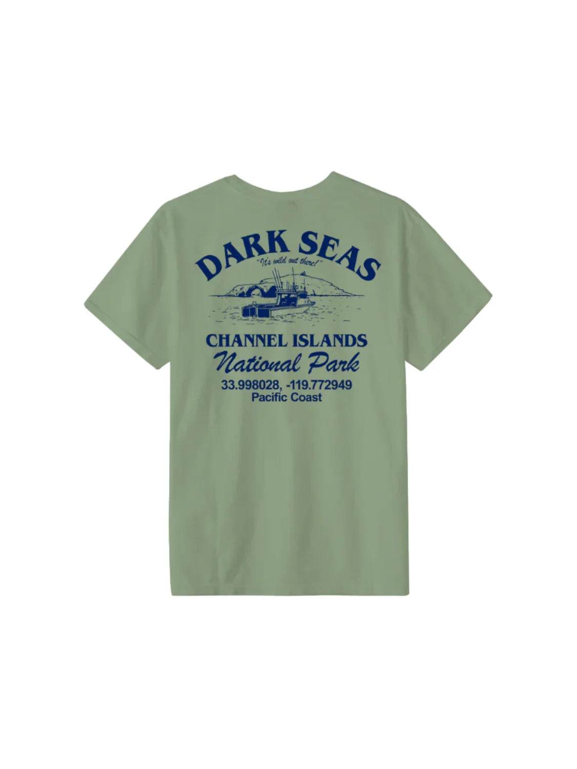 DARK SEAS ISLAND PIGMENT T-SHIRT TEA
