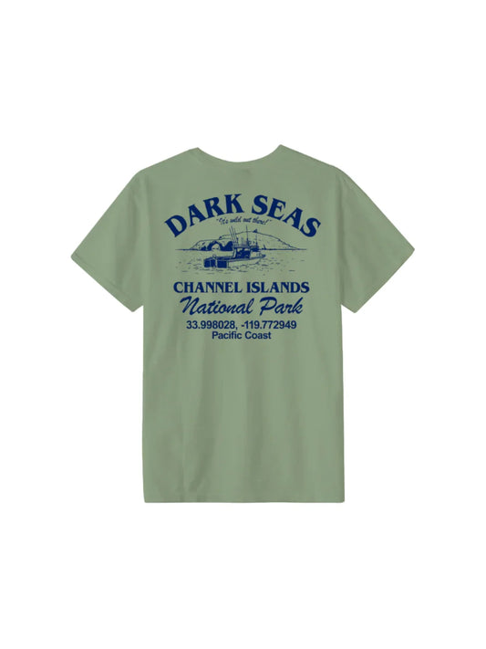 DARK SEAS ISLAND PIGMENT T-SHIRT TEA
