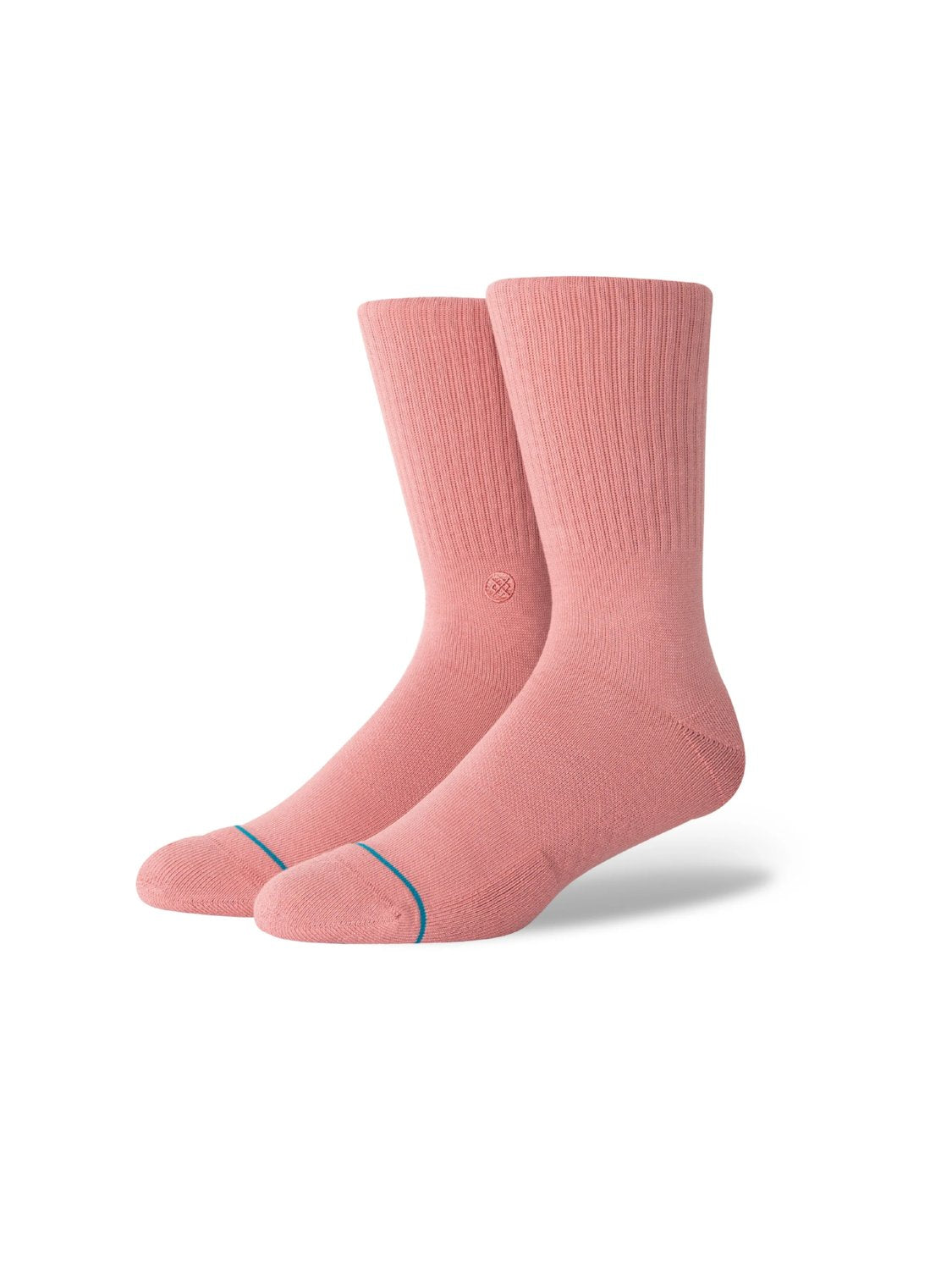 STANCE ICON CREW SOCKS ROSE SMOKE