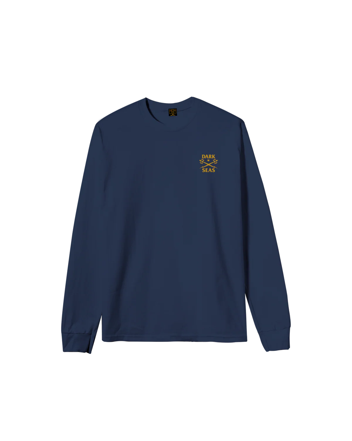 DARK SEAS HOMELAND LONG SLEEVE T-SHIRT NAVY 