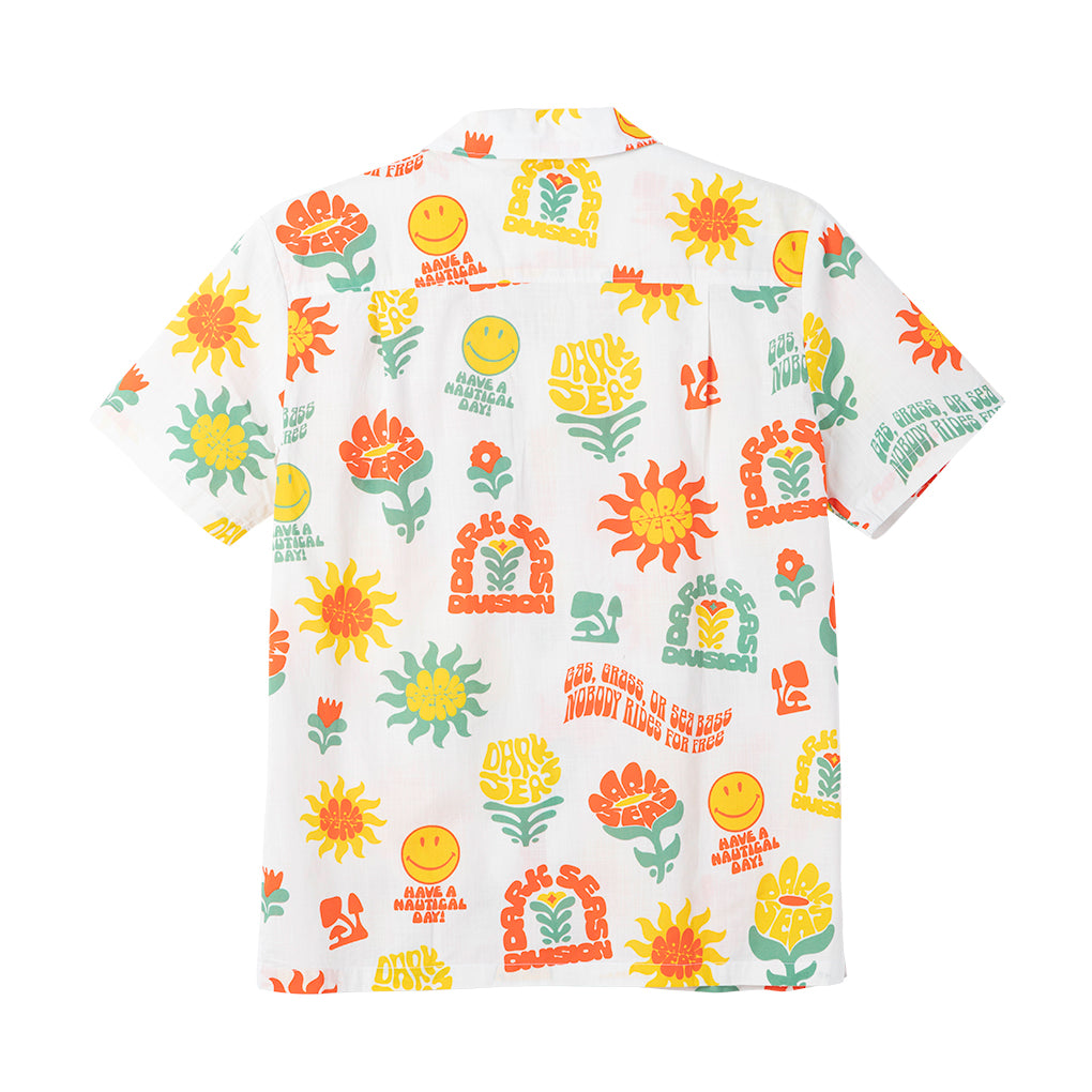 DARK SEAS MAR VISTA SHORT SLEEVE SHIRT OFF WHITE