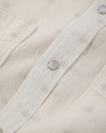 DARK SEAS GILDALE SHORT SLEEVE SHIRT OFF WHITE 