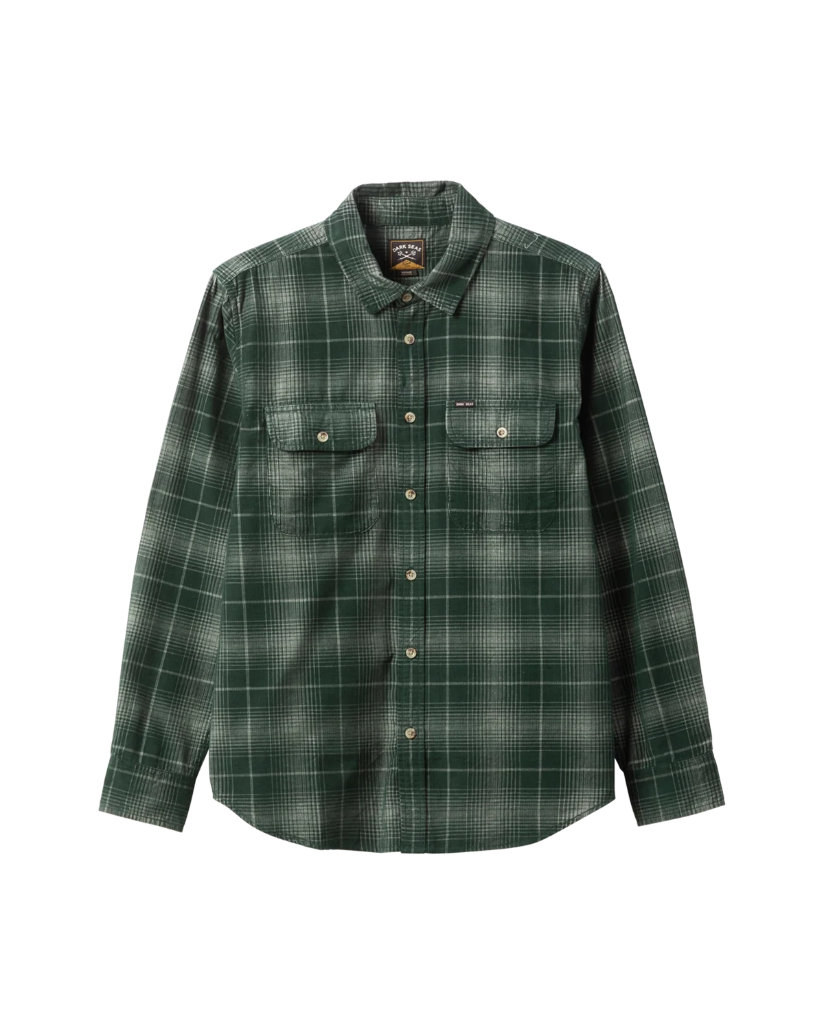 DARK SEAS LOCKHART WOVEN SHIRT GREEN 