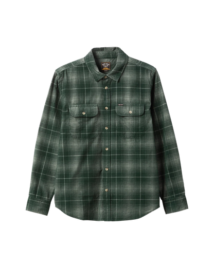 DARK SEAS LOCKHART WOVEN SHIRT GREEN 