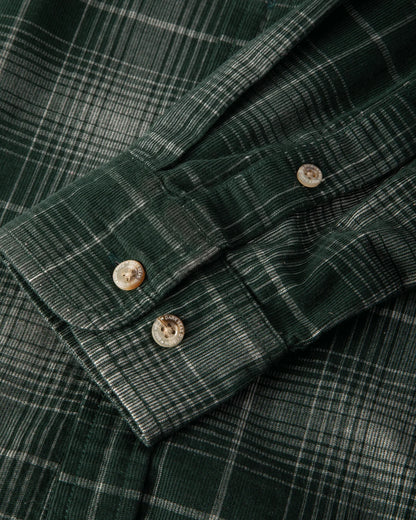 DARK SEAS LOCKHART WOVEN SHIRT GREEN 
