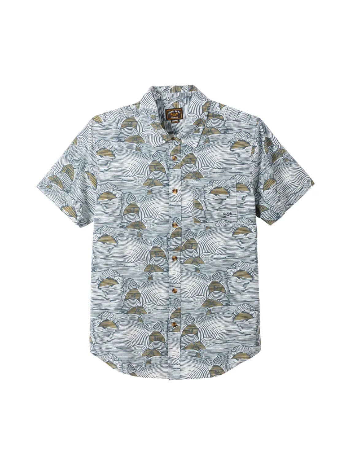 DARK SEAS BOBBY UVF S/S SHIRT NAVY/GOLD