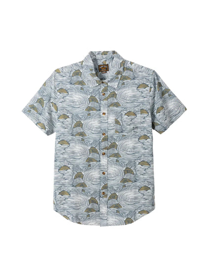 DARK SEAS BOBBY UVF S/S SHIRT NAVY/GOLD