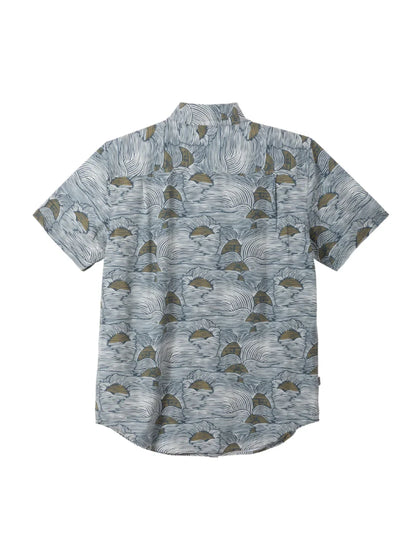 DARK SEAS BOBBY UVF S/S SHIRT NAVY/GOLD