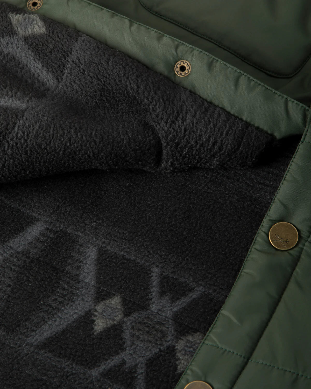 DARK SEAS MACHINIST NYLON JACKET FOREST 