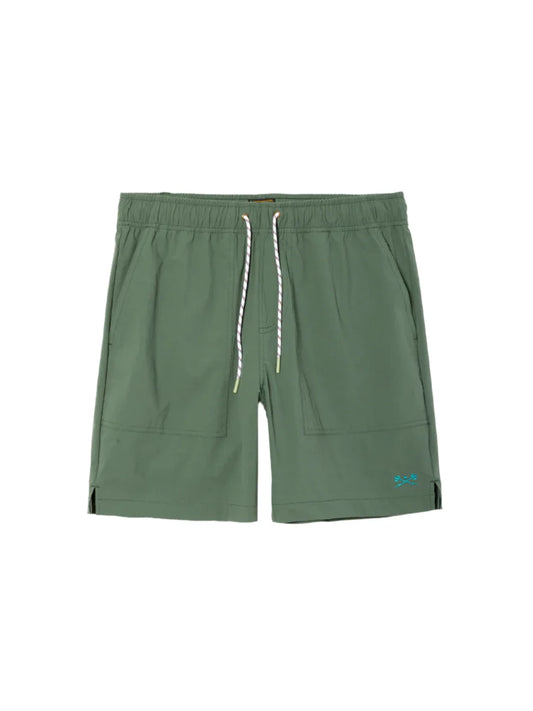 DARK SEAS WARWICK CAMP SHORT GREEN