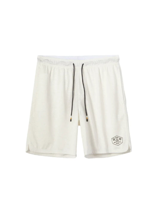 DARK SEAS NO SWEAT MESH SHORT WHITE