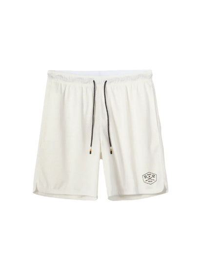 DARK SEAS NO SWEAT MESH SHORT WHITE