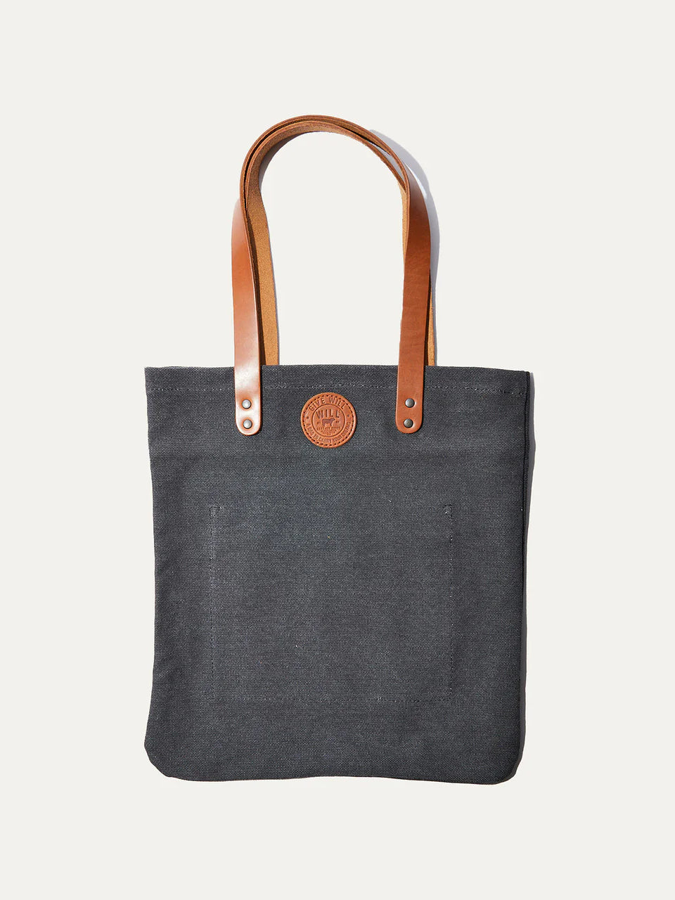 WILL GIVE WILL CANVAS TOTE BLACK 