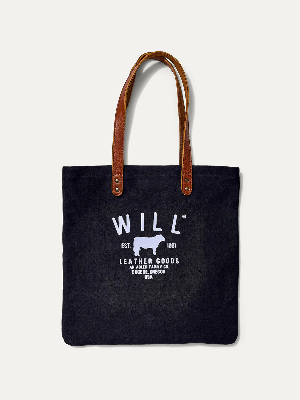 WILL GIVE WILL CANVAS TOTE BLACK 