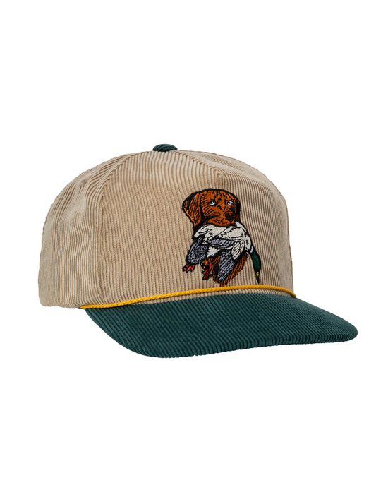 DARK SEAS LOYAL HAT KHAKI/GREEN 