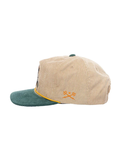 DARK SEAS LOYAL HAT KHAKI/GREEN 